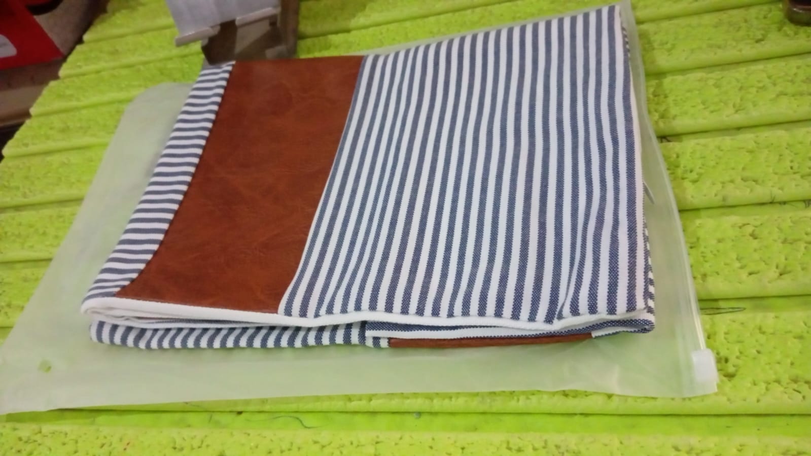 Pillow Covers, leather & cotton Cushion Covers (16 × 16 Inch / 1 Pair / 2 Pc) Pillow Covers, leather & cotton Cushion Covers (16 × 16 Inch / 1 Pair / 2 Pc)